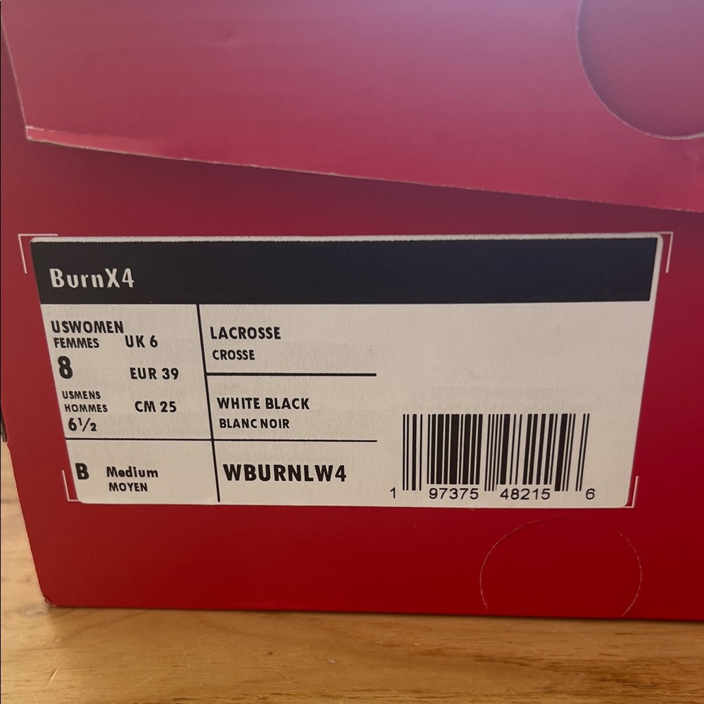New Balance Lacrosse cleats- new in the box - Picture 6 of 8